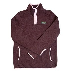 L.L Bean Fleece Pullover Sweatshirt Size Small